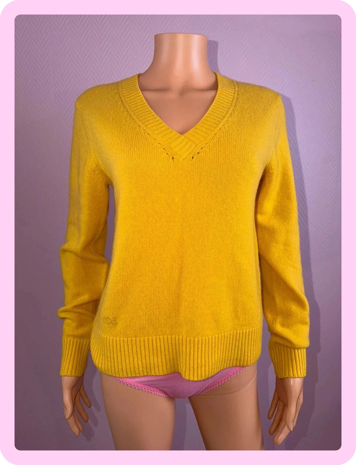 pull comptoir des contonniers 100 % Cachemire